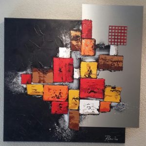 Toile Décalée – 80x80cm